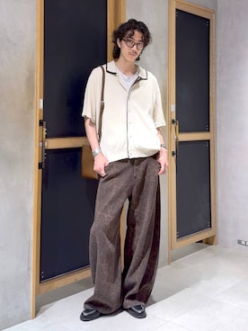三浦 慎平さん（メンズ・185cm）の夏コーディネート