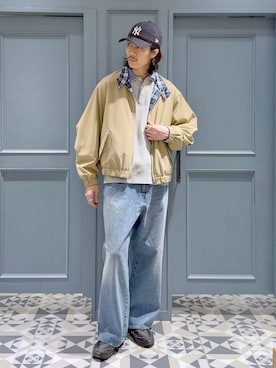 三浦 慎平さん（メンズ・185cm）の冬コーディネート