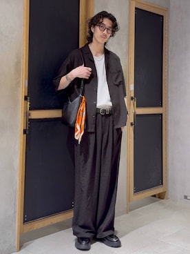 三浦 慎平さん（メンズ・185cm）の春コーディネート
