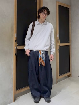 三浦 慎平さん(メンズ・185cm)の春コーディネート