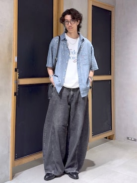 三浦 慎平さん(メンズ・185cm)の夏コーディネート