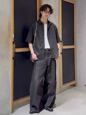 三浦 慎平さん(メンズ・185cm)の春コーディネート