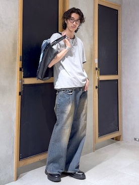 三浦 慎平さん(メンズ・185cm)の秋コーディネート