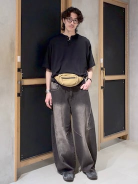 三浦 慎平さん(メンズ・185cm)の夏コーディネート