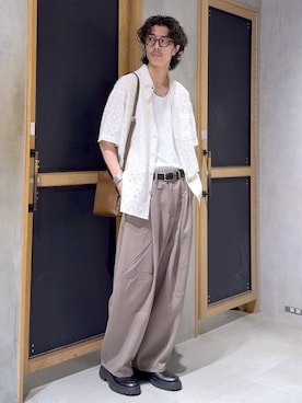 三浦 慎平さん(メンズ・185cm)の夏コーディネート