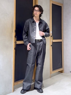 三浦 慎平さん(メンズ・185cm)の秋コーディネート