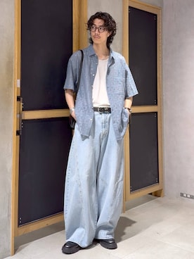三浦 慎平さん(メンズ・185cm)の夏コーディネート