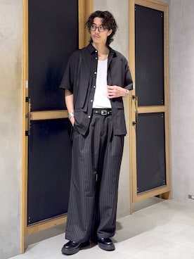 三浦 慎平さん(メンズ・185cm)の夏コーディネート