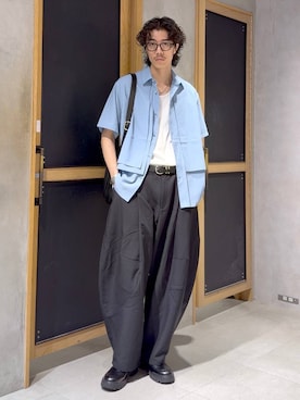 三浦 慎平さん(メンズ・185cm)の夏コーディネート