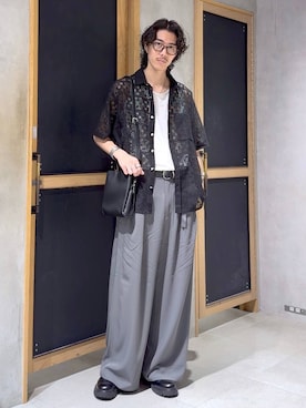 三浦 慎平さん(メンズ・185cm)の夏コーディネート