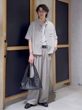 三浦 慎平さん（メンズ・185cm）の春コーディネート