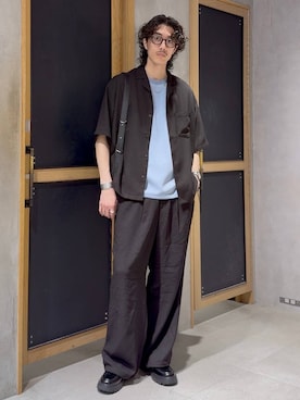 三浦 慎平さん（メンズ・185cm）の春コーディネート