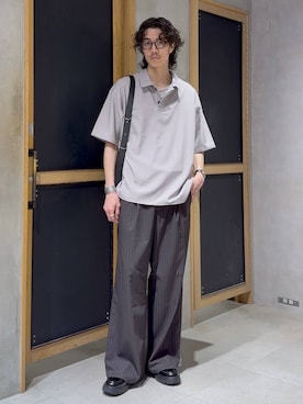 三浦 慎平さん（メンズ・185cm）の春コーディネート
