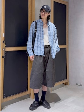 三浦 慎平さん(メンズ・185cm)の夏コーディネート