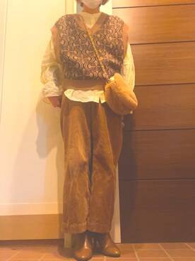 katakaoさん（レディース・158cm）の冬コーディネート