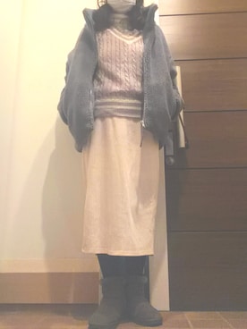 katakaoさん（レディース・158cm）の冬コーディネート