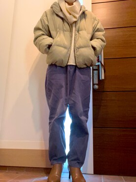 「パステルコーデ」｜katakaoさん（レディース・158cm）の冬コーディネート
