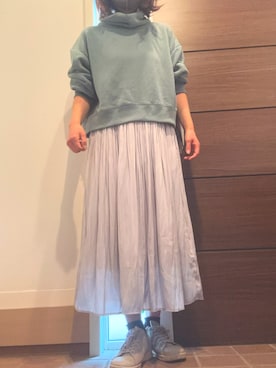 「Honeys（ハニーズ）のアイテム（スニーカー）」を使った、katakaoさん（レディース・158cm）の春コーディネート