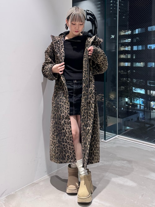 セール】STAND COLLAR LONG COAT（ステンカラーコート）｜X-girl