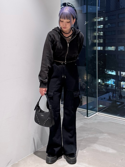 EYELET FAUX LEATHER HAND BAG（ハンドバッグ）｜X-girl（エックス