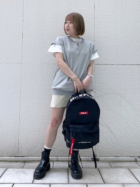 山口紗英さん（レディース・157cm）の夏コーディネート