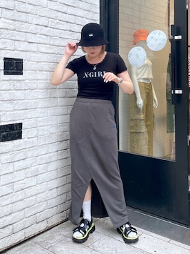 山口紗英さん（レディース・157cm）の夏コーディネート