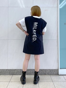 山口紗英さん（レディース・157cm）の秋コーディネート