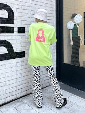 山口紗英さん(レディース・157cm)の春コーディネート