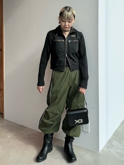 XG EMBLEM BUCKLE 2WAY FAUX LEATHER BAG（ショルダーバッグ）｜X-girl