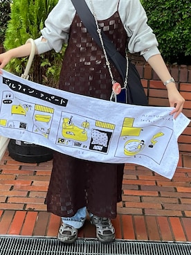 「アイテム（パンツ）」を使った、^_^さん（レディース・158cm）の秋コーディネート