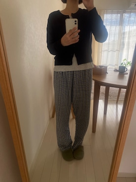 「H&M（エイチ・アンド・エム）のアイテム（トップス）」を使った、kuroさん（レディース・158cm）の冬コーディネート