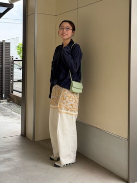 「ZARA（ザラ）のアイテム（バッグ）」を使った、kuroさん（レディース・158cm）の春コーディネート