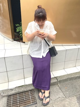 YuKiさん（レディース・153cm）の夏コーディネート