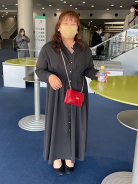 YuKiさん（レディース・152cm）の冬コーディネート