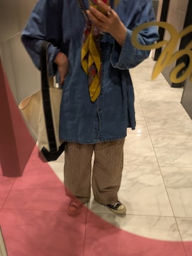 「TEMBEA（テンベア）のアイテム」を使った、wankorobeiさん（レディース・158cm）の春コーディネート