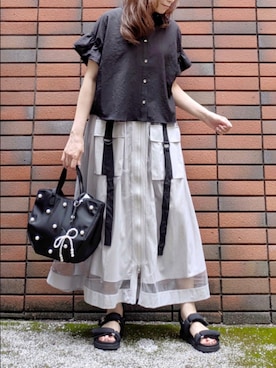 sasa0601さん(レディース・156cm)の夏コーディネート