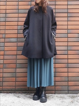 「KATHARINE ROSS（キャサリンロス）のアイテム（パンツ）」を使った、sasa0601さん（レディース・156cm）の秋コーディネート