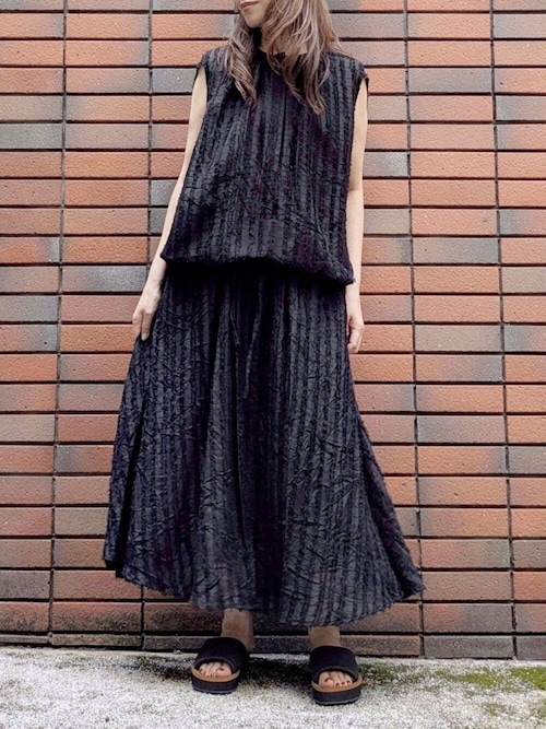 【KATHARINE ROSS】ストライプカットドビーワンピース KATHARINE ROSS ワンピース 「KATHARINE ROSS」ストライプカット