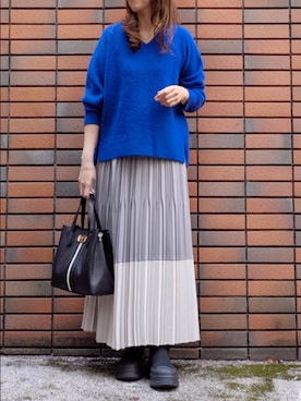 「KATHARINE ROSS（キャサリンロス）のアイテム」を使った、sasa0601さん（レディース・156cm）の冬コーディネート