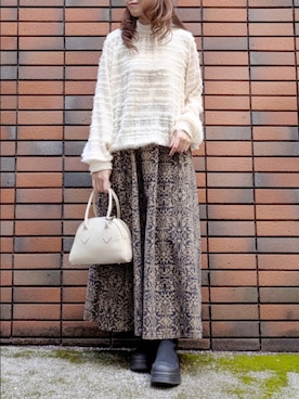 「ブラウスコーデ」｜sasa0601さん（レディース・156cm）の秋コーディネート