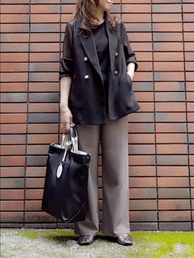 「KATHARINE ROSS（キャサリンロス）のアイテム」を使った、sasa0601さん（レディース・156cm）の春コーディネート