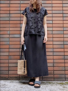 「KATHARINE ROSS（キャサリンロス）のアイテム」を使った、sasa0601さん（レディース・156cm）の夏コーディネート