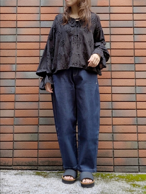 セール】【PILLINI/ピリーニ】3D刺繍ブラウス（シャツ/ブラウス