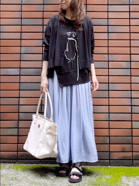 sasa0601さん(レディース・156cm)の夏コーディネート