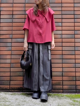 「KATHARINE ROSS（キャサリンロス）のアイテム」を使った、sasa0601さん（レディース・156cm）の秋コーディネート