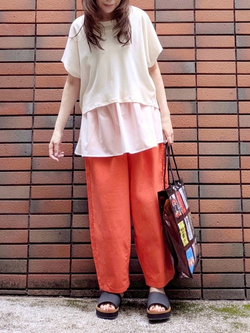 麻混サーカスパンツ / Pillini セール】【PILLINI/ピリーニ】麻混サーカスパンツ（その他パンツ