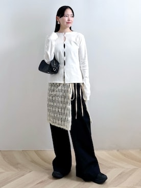 ISSAさん（レディース・154cm）の夏コーディネート