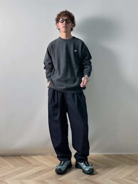 ISSAさん（骨格ナチュラル・メンズ・170cm）の秋コーディネート