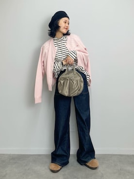 ISSAさん（レディース・159cm）の秋コーディネート