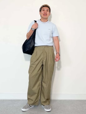 ISSAさん（骨格ナチュラル・メンズ・174cm）の夏コーディネート